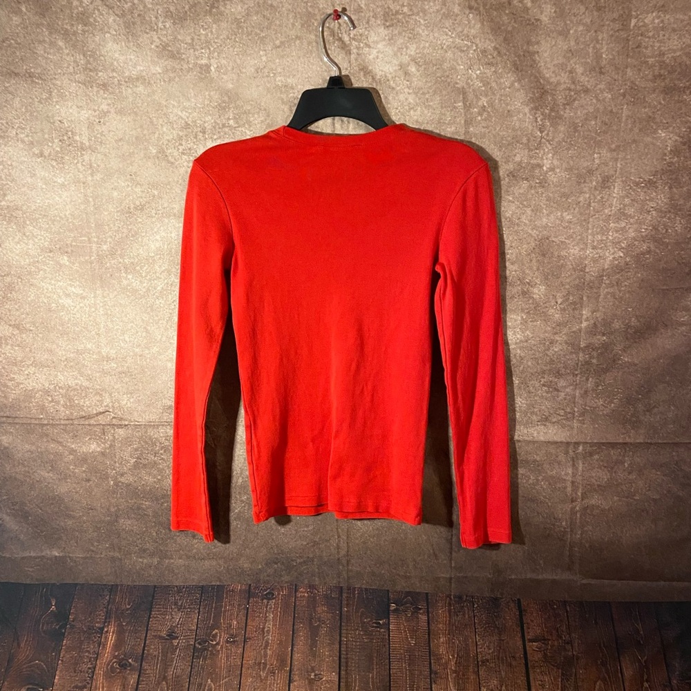 Ralph Lauren Sport Crew Neck Long Sleeve Tee-Women’s size Petite Small-EUC - Picture 2 of 3